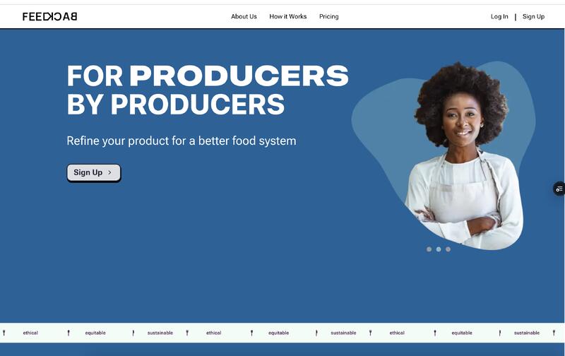 Tech Fleet project landing page